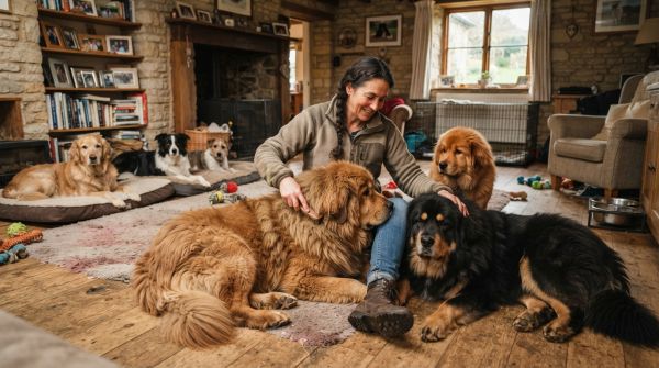 Navigating Territorial Behaviors: Expert Strategies for Managing Tibetan Mastiffs in Multi-Dog Households