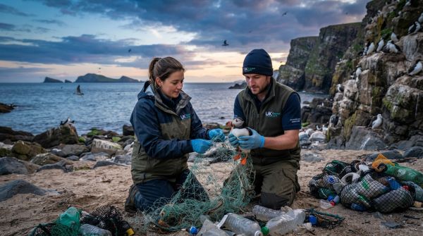 Protecting Our Ocean: The UK's Pioneering Initiatives to Shield Seabirds from Plastic Waste