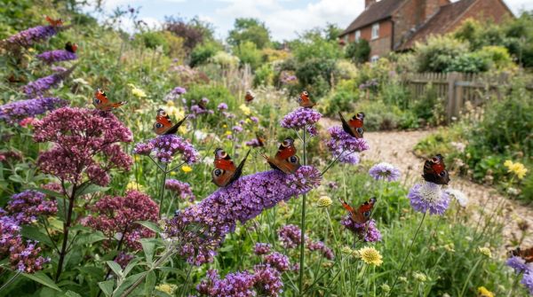 Top Garden Plants to Entice and Support British Peacock Butterflies